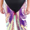 Spacesuit Leg Cover with Waist Belt – Multi Hologram (Plus Size)
