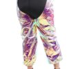 Spacesuit Leg Cover with Waist Belt – Multi Hologram (Plus Size)