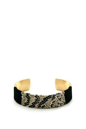 Animal Skin Pattern Bracelet – Leopard & Neutral Tones