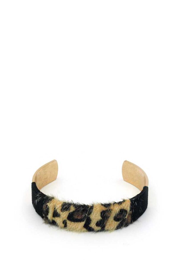 Animal Skin Pattern Bracelet – Leopard & Neutral Tones