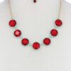 Round Pendant Necklace – Clean Circular Design