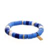 Multi-Button Bead Bracelet – Blue or Grey/Navy