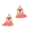 Cow Skull Tassel Drop Earrings – Western Boho