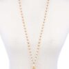 Designer Multi-Bead Pendant Necklace – Mixed Color Beads