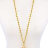 Designer Multi-Bead Pendant Necklace – Mixed Color Beads