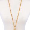 Designer Multi-Bead Pendant Necklace – Mixed Color Beads
