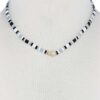 Hamsa Hand Color-Block Charm Necklace