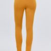 Ponte Pants with Elastic Waist – Deep Mustard