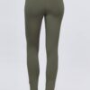 Ponte Pants with Elastic Waist – New Olive