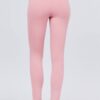 Ponte Pants with Elastic Waist – Pink