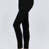Ponte Pants with Elastic Waistband – Black