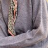 Multicolor Knit Sweater with Layered Hem – Moonlight