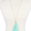 Tulle Tassel Necklace with Metallic Stars