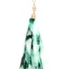 Tie-Dye Fabric Tassel Necklace – Pink/Blue/Green