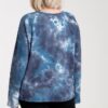 Plus Size French Terry Tie-Dye Raglan Top – Raw Hem
