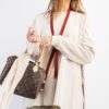 Terry Knit Pullover Tunic with Side Slits – Khaki