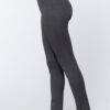Waist-Band Ponte Pants – Stretch Charcoal Grey
