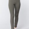 Long Ponte Pants with Waistband – New Olive