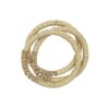 Triple Ring Bead Stretch Bracelets – Mixed Colors