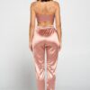 Tube Top Pant Set – Sleek Strapless Two-Piece in Mauve