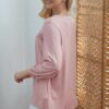 Sheer Lace Long-Sleeve Top – See-Through Detail