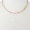 Metal Chain Necklace – Classic Chain in Gold, Worn Gold or Silver