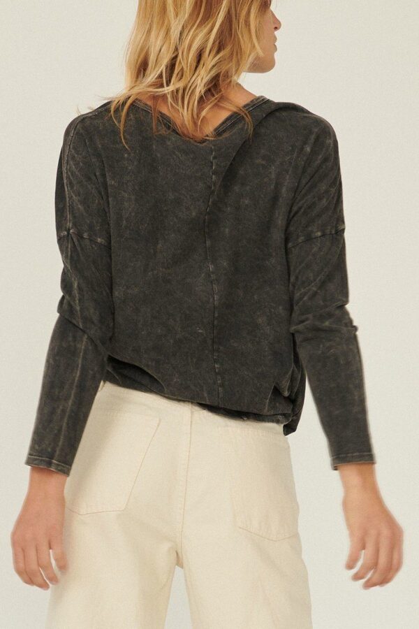 Mineral Washed Knit Top – Dream Magic Baby Stars
