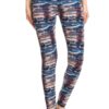 Tie-Dye High-Waist Yoga Legging – Banded Lined