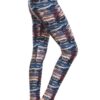 Tie-Dye High-Waist Yoga Legging – Banded Lined