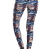 Tie-Dye High-Waist Yoga Legging – Banded Lined