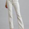 Panel Straight Cut Denim Jeans – Light Denim