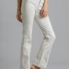 Panel Straight Cut Denim Jeans – Light Denim