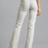 Panel Straight Cut Denim Jeans – Light Denim