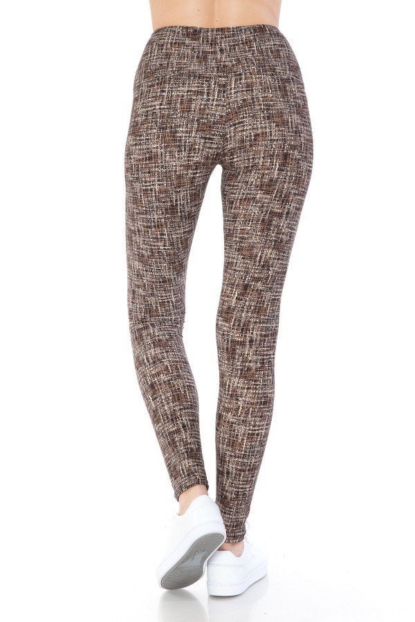 High-Waist Multi-Print Yoga Legging – Banded Waist