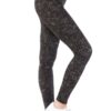 High-Waist Yoga Banded Multi-Print Knit Legging