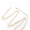 Circle Link Metal Chain Belt – Gold or Rhodium