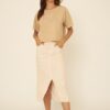 Mineral-Washed ‘Howdy’ Graphic Tee – Taupe