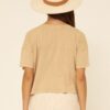Mineral-Washed ‘Howdy’ Graphic Tee – Taupe