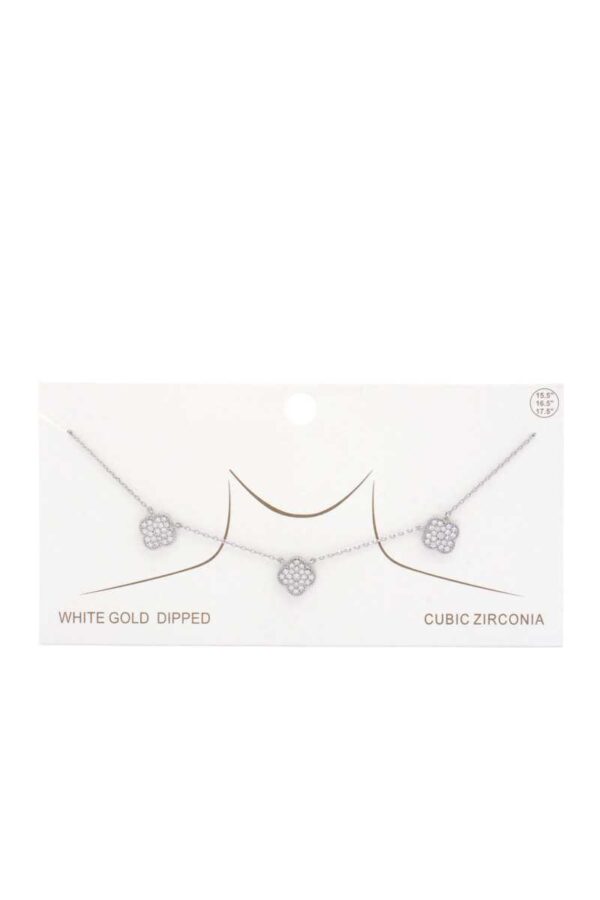 Gold-Dipped Moroccan Pendant Necklace – Gold or Rhodium