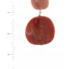 Acetate Resin Double Circle Earrings – Earth Tones