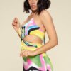 Multi-Color Front Cut-Out Dress – Made in U.S.A.