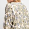 Plus Size Distressed Camo Pullover Top – Faded Sage