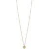 Hexagon Leopard Pendant Long Necklace – Metal Chain