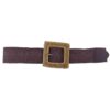 Square Straw Buckle Belt – Woven Buckle, Colorful Choices