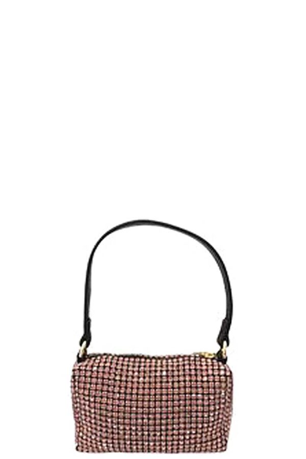 Rhinestone Handle Clutch – Full Covered Design