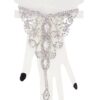 Marquise Rhinestone Hand Ring Bracelet – Finger-to-Wrist Design