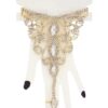 Marquise Rhinestone Hand Ring Bracelet – Finger-to-Wrist Design