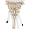 Marquise Rhinestone Hand Ring Bracelet – Finger-to-Wrist Design