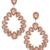 Chunky Teardrop Dangle Earrings – Bold Color Drops