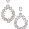 Chunky Teardrop Dangle Earrings – Bold Color Drops